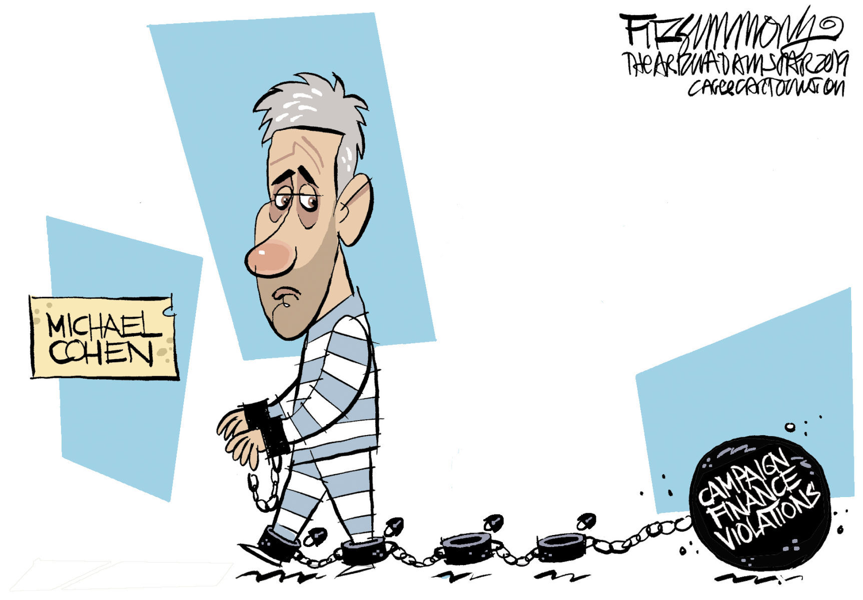 Daily Fitz Cartoon: Michael Cohen